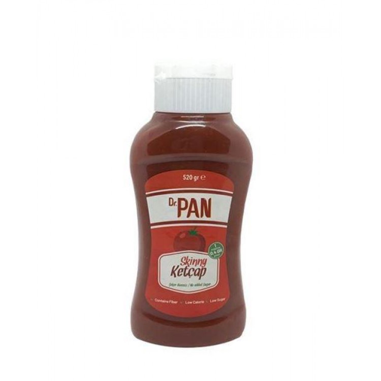 Dr.Pan Şekersiz Ketçap (520g)