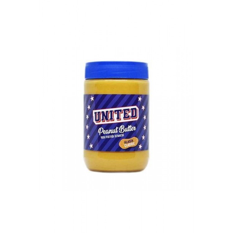 UNITED Fıstık Ezmesi ( Klasik - 600 g) UNITED Fıstık Ezmesi ( Klasik - 600 g)